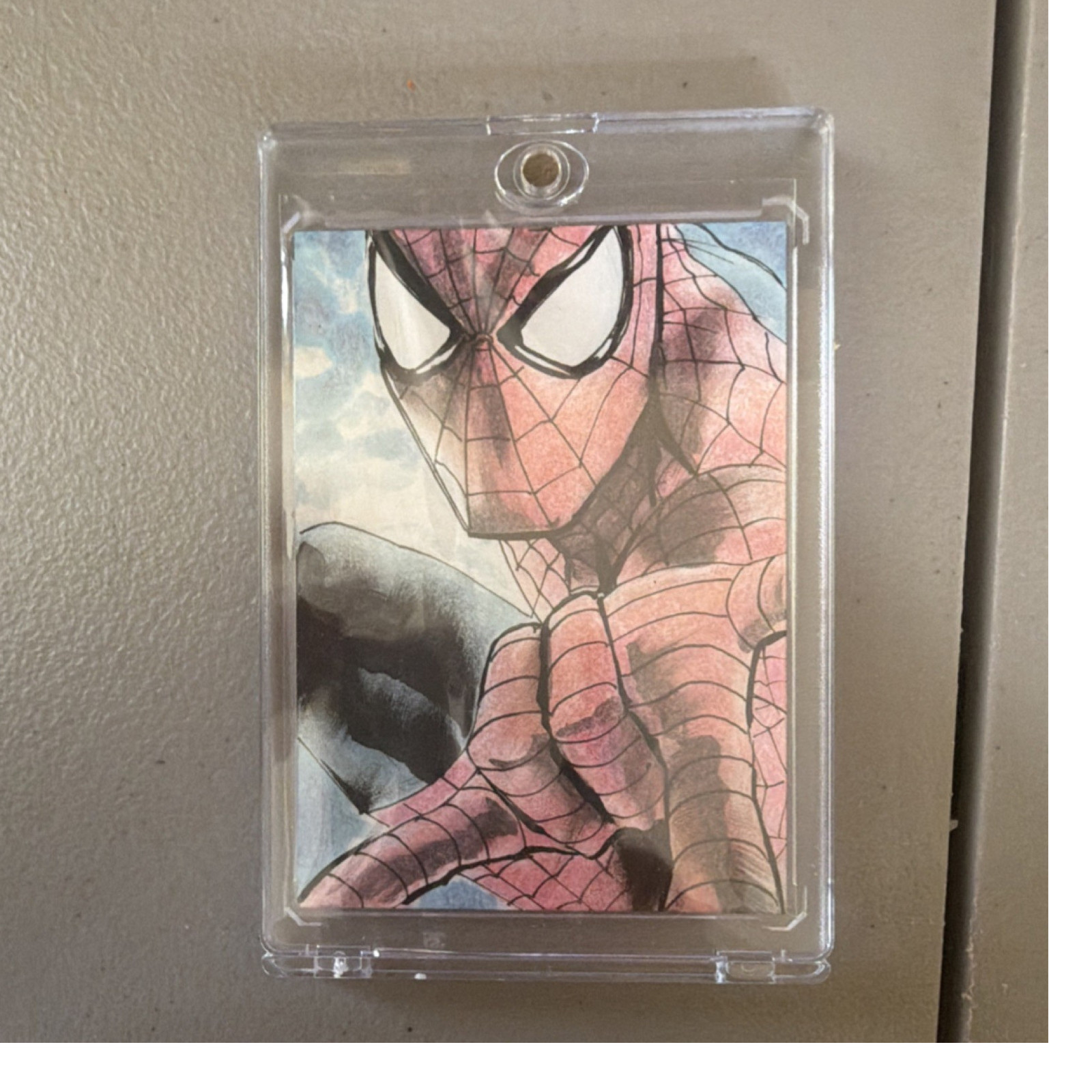 Titan Gary Shipman Artist Original 1/1 Sketch Hard Signed Spider-Man 2025