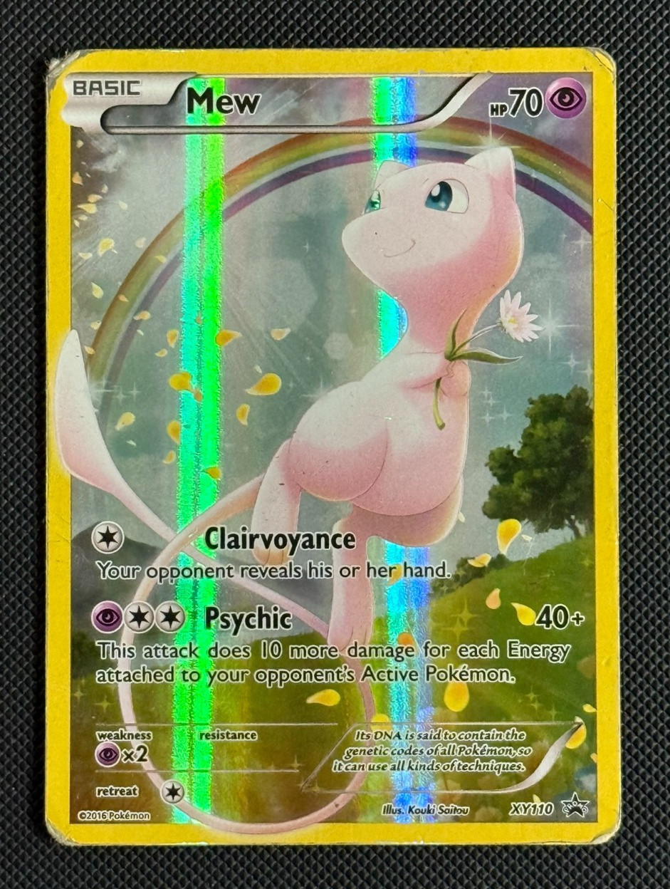 Mew – XY110 – Mythical Pokemon Collection Black Star Promo – Holo – Pokemon