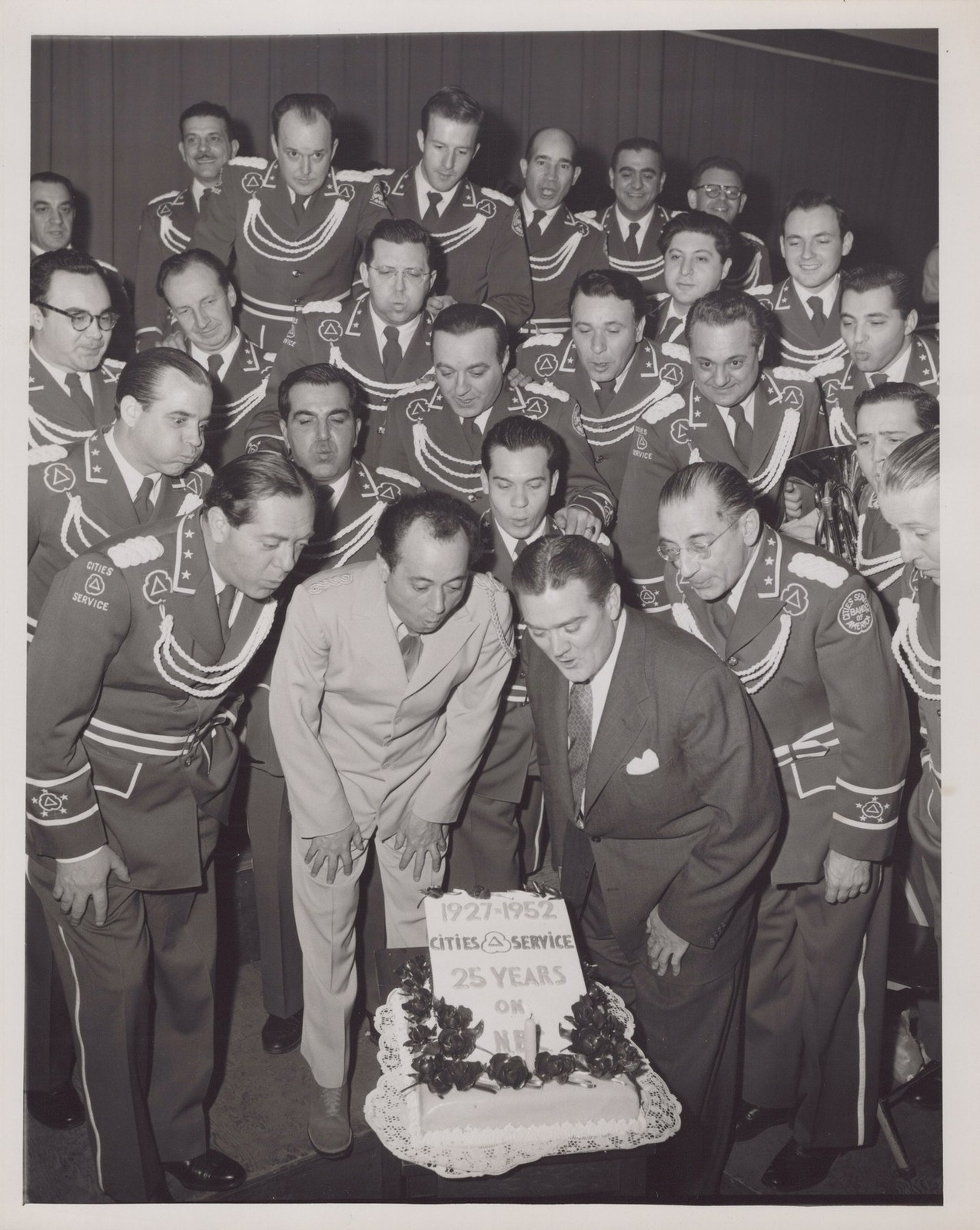 Cities Service Band 25th Anniversary Paul Lavalle 1952 – Original NBC Photo