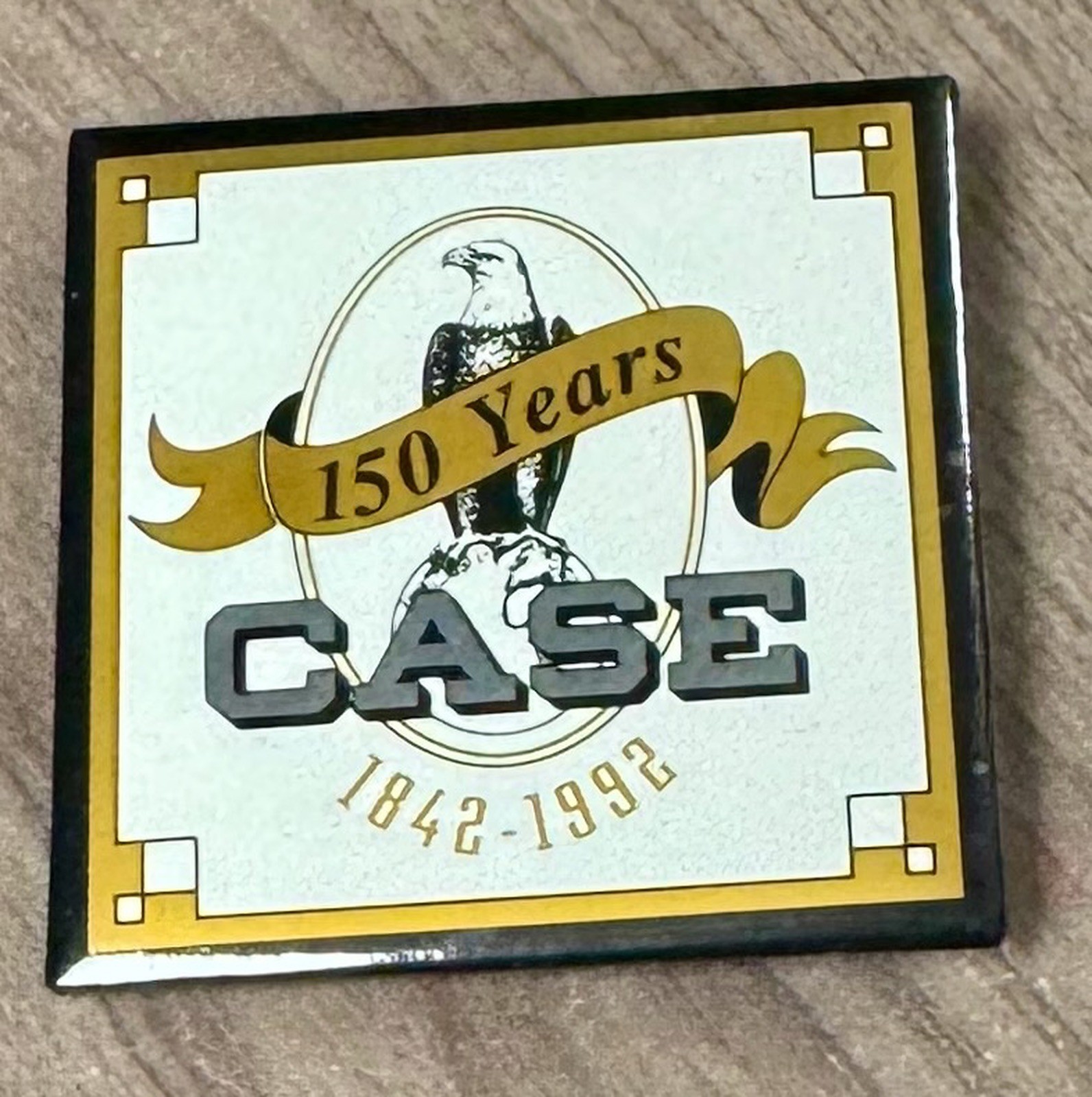 CASE 150 Years Hat Lapel Pin Pinback  