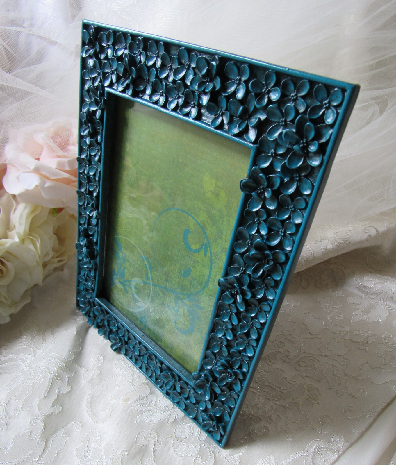 5×7 Modern Frame,Event Decor,Bridal,Contemporary,Lily,Teen,Turquoise Decor,Daisy