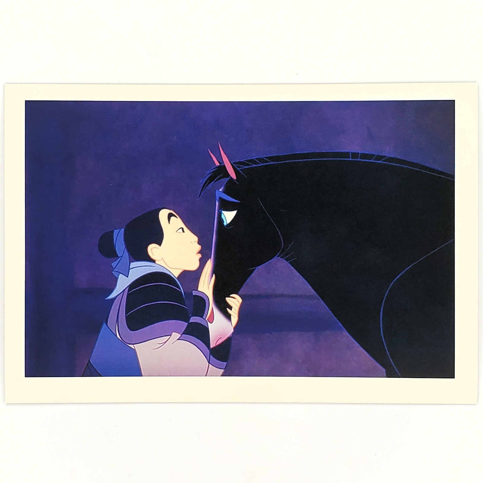 Mulan Postcard Disney Khan Princess Collection Ancient China Horse 4×6 Clearance