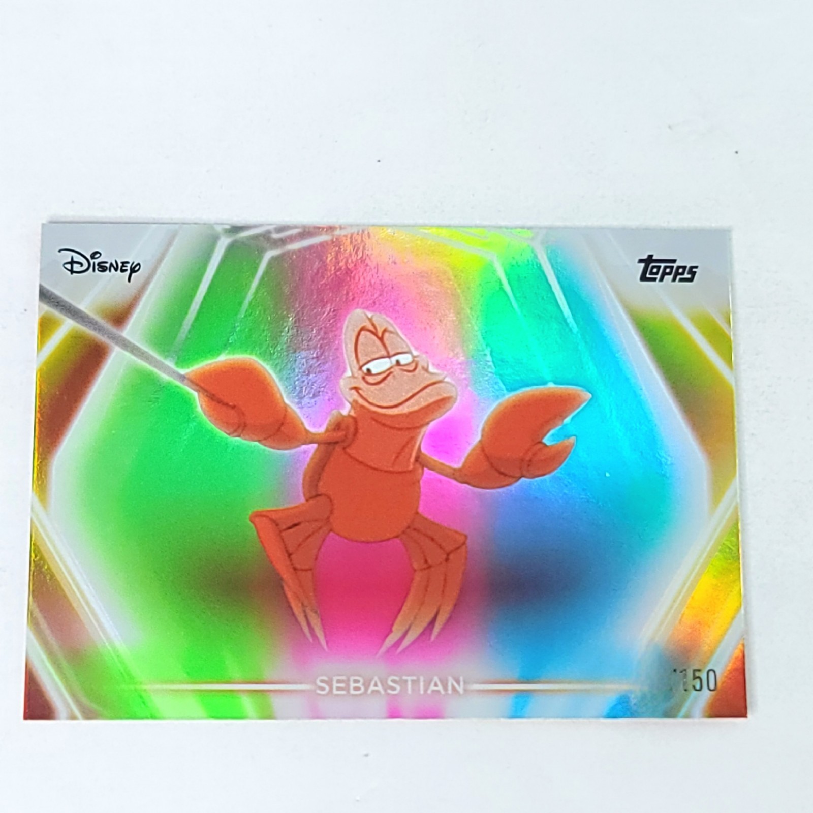 Sebastian Topps 2026 Disney Neon Holo Parallel Refractor Limited ???/150