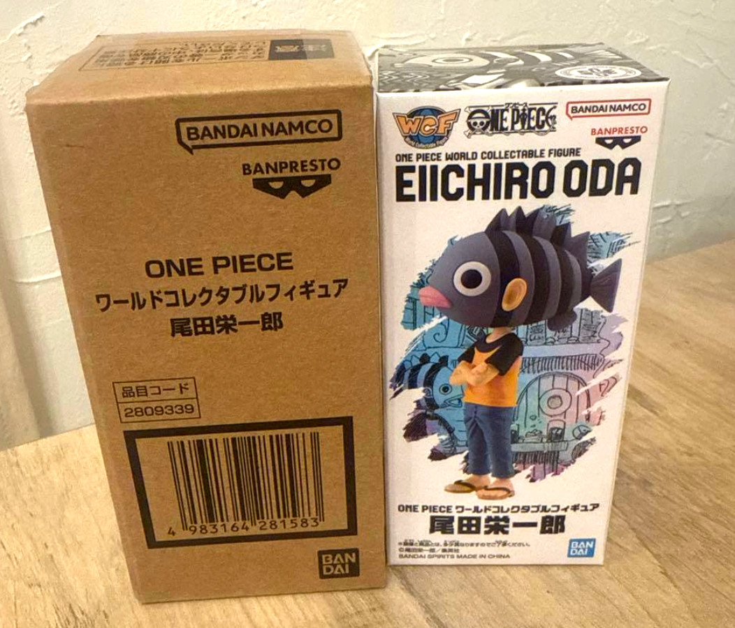 ONE PIECE WCF World Collectible Figure Eiichiro Oda Base Shop Exclusive New H7cm
