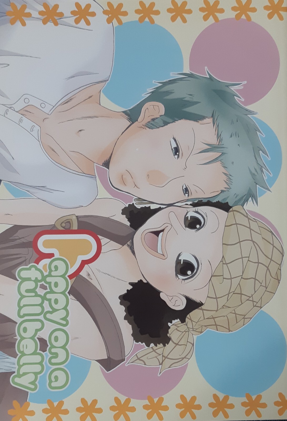 ONE PIECE Doujinshi “Happy On A Full Belly” (Zoro x Usopp) B5/34p Stardust Candy