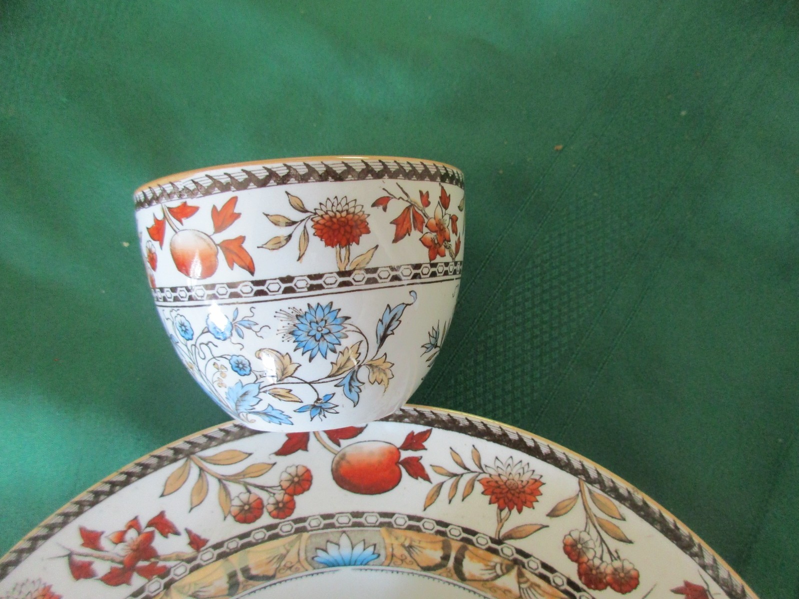 Copeland Spode FLORIDA* Translucent Earthenware Pattern* 3pc Brunch SET
