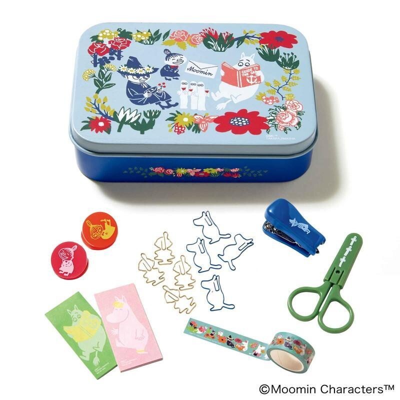Moomin Little My Snufkin Stationary Set in Tin Case