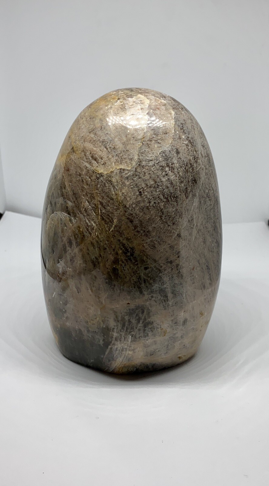 Black Moonstone FreeForm From Madagascar 2.76lbs Over 5in