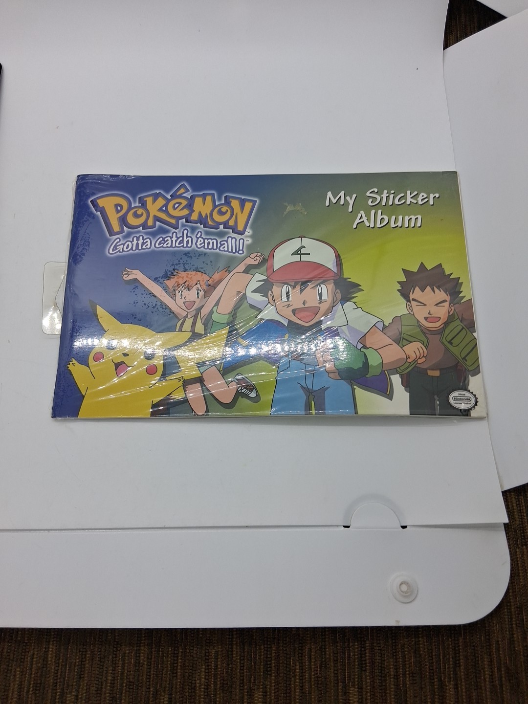 VINTAGE POKEMON STICKER (GOTTA CATCH EM ALL!) STICKER ALBUM 1999 IN ORIG. PACKAG