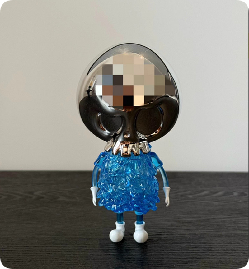 Kasing Lung Tycoco Monsters Model Anime Figure Blue Silver Head How2work Limit