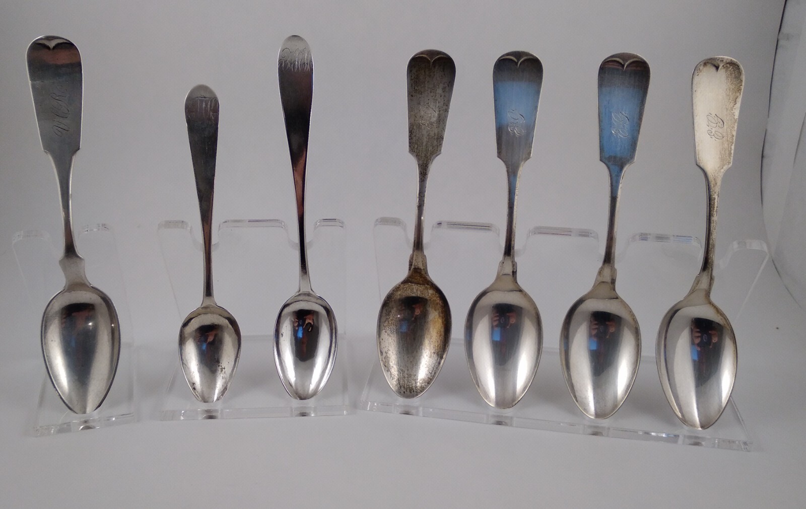 Acrylic Spoon Display Stands, Single, Double & Quad – Free Domestic Shipping