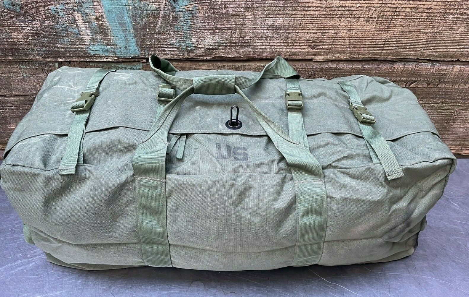 Improved Duffel Bag USGI Deployment Travel OD Duffle NO PAINT OR HOLES EXC