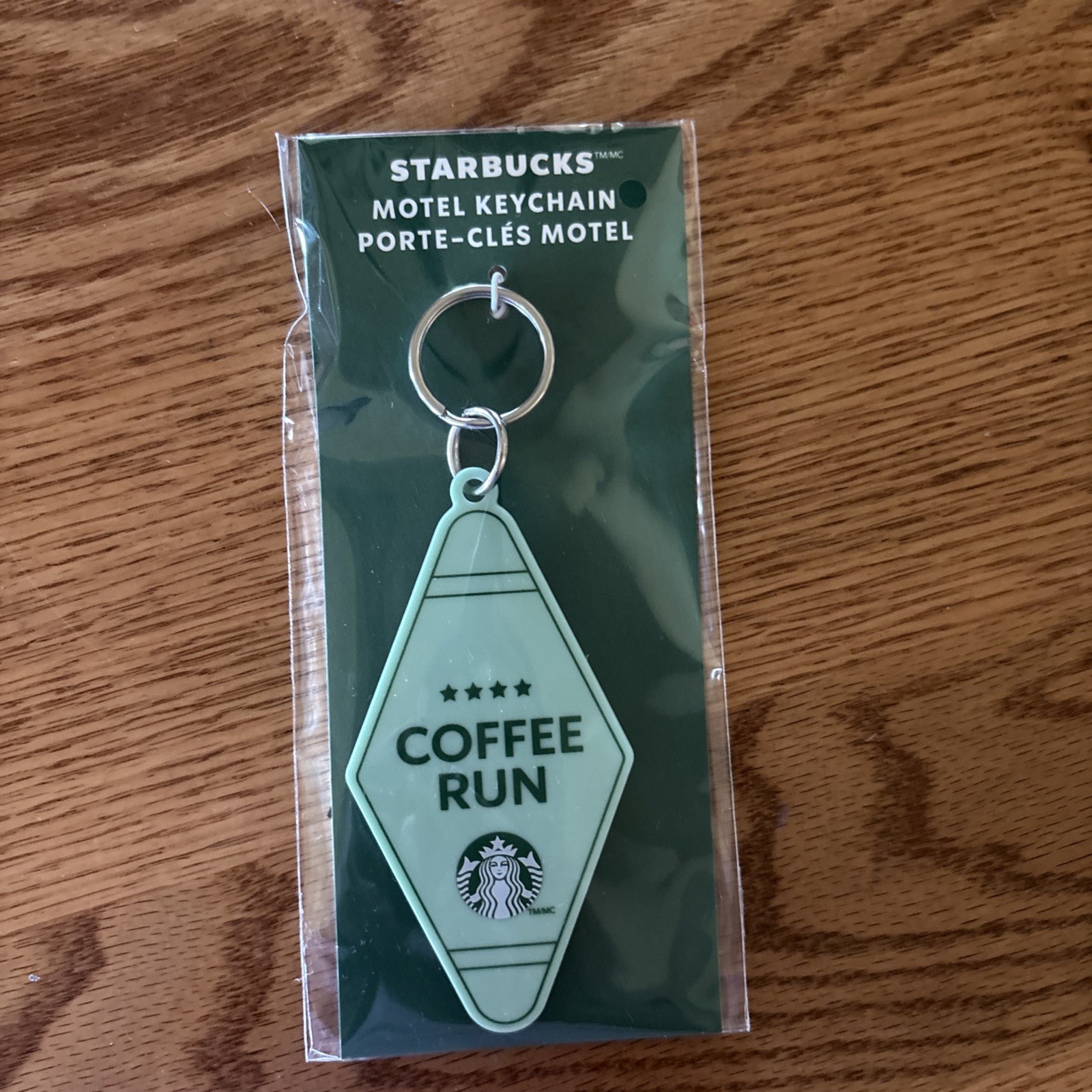 Starbucks 2026 Road Trip COFFEE RUN Motel Keychain