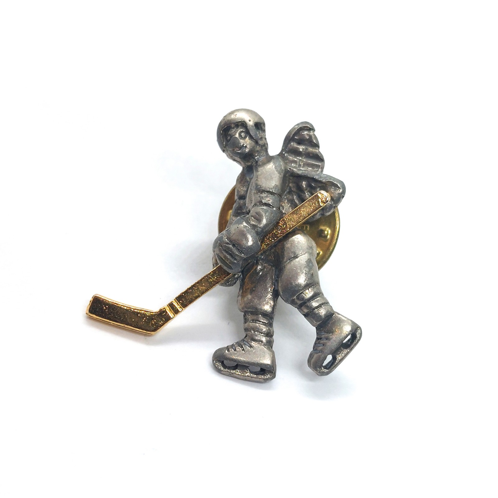 Angel Hockey Player Figure Pin Ice Hockey Sports Fan Collectible Gift Collector