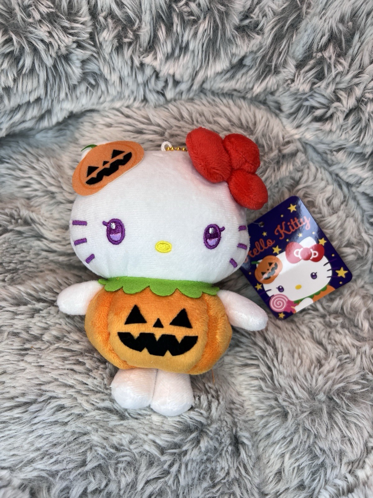Sanrio Hello Kitty Halloween Mascot Pouch 13cm Japan Import