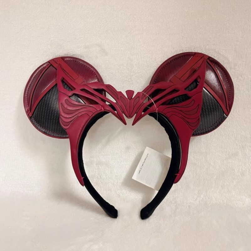 Disney Parks Scarlet Witch Mickey Mouse Ears Wanda Marvel Comics Headband