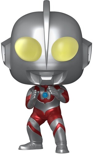 Funko POP! Anime: Ultraman – Ultraman (Metallic) [New Toy] Vinyl Figure, Colle