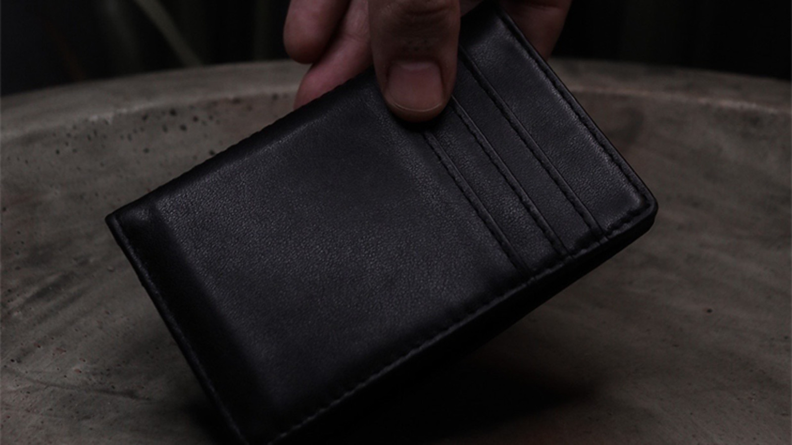 Orphic Business Card Size in Leather (Gimmick and Online Instructions) by Lewis