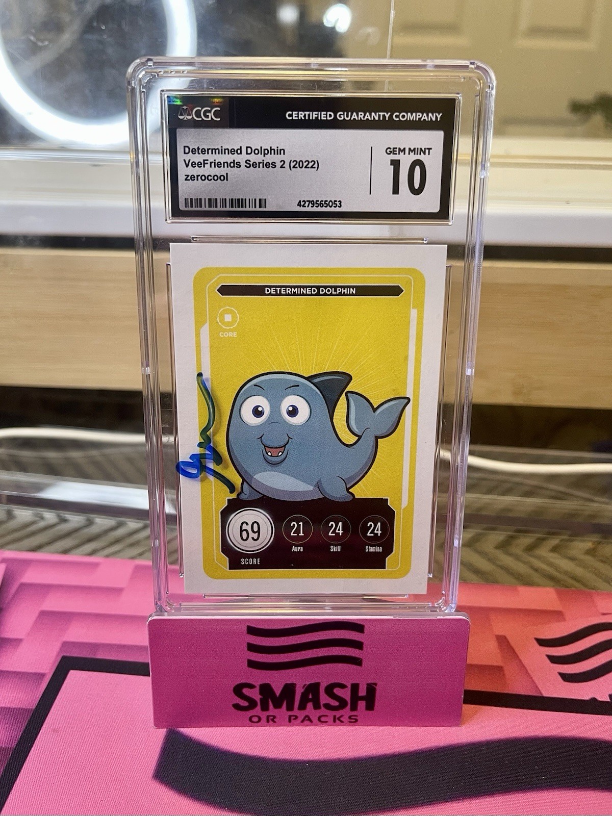 2022 Zerocool Veefriends Determined Dolphin Series 2 Gary Vaynerchuk Auto