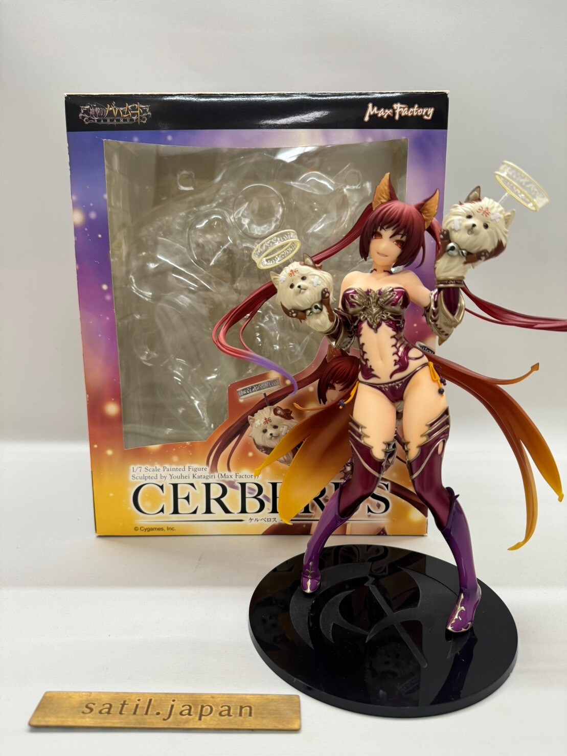 [USED] Max factory Rage of Bahamut Cerberus 1/7 Scale Figure Japan