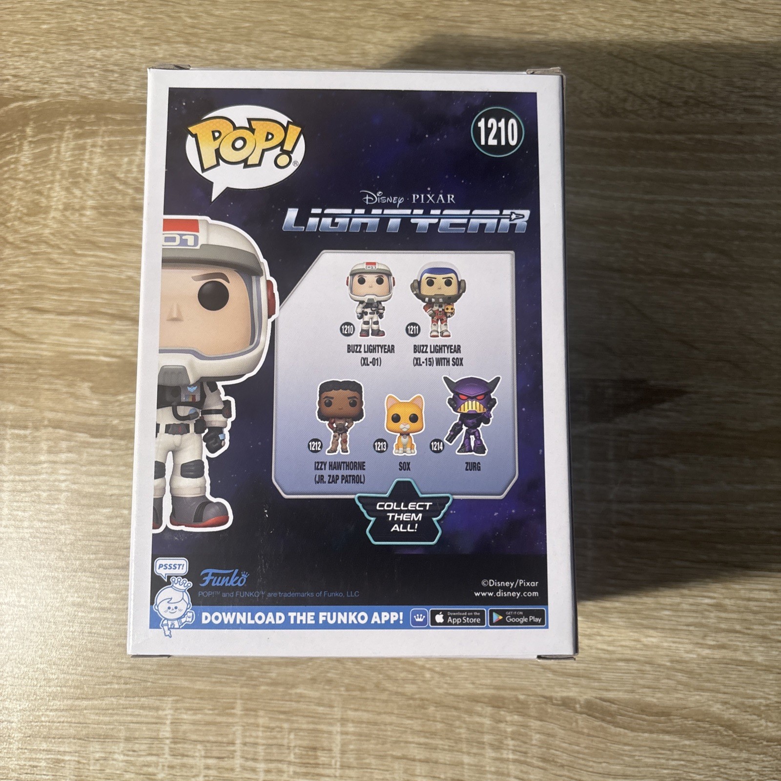DAMAGED BOX! Funko Pop! Vinyl: Disney Pixar – Buzz Lightyear (XL-01) #1210