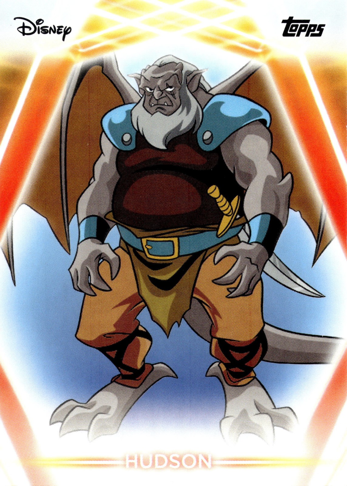2026 Topps Disney Neon Hudson #136 Gargoyles