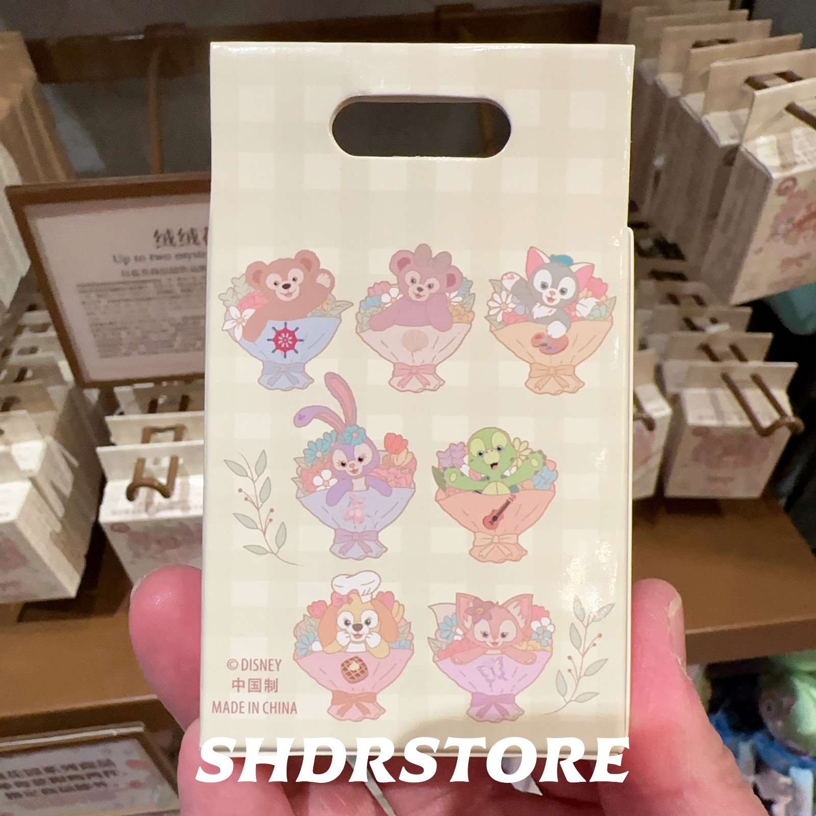 Disney authentic 2026 mystery 1 pin box Duffy friends flower shanghai disneyland