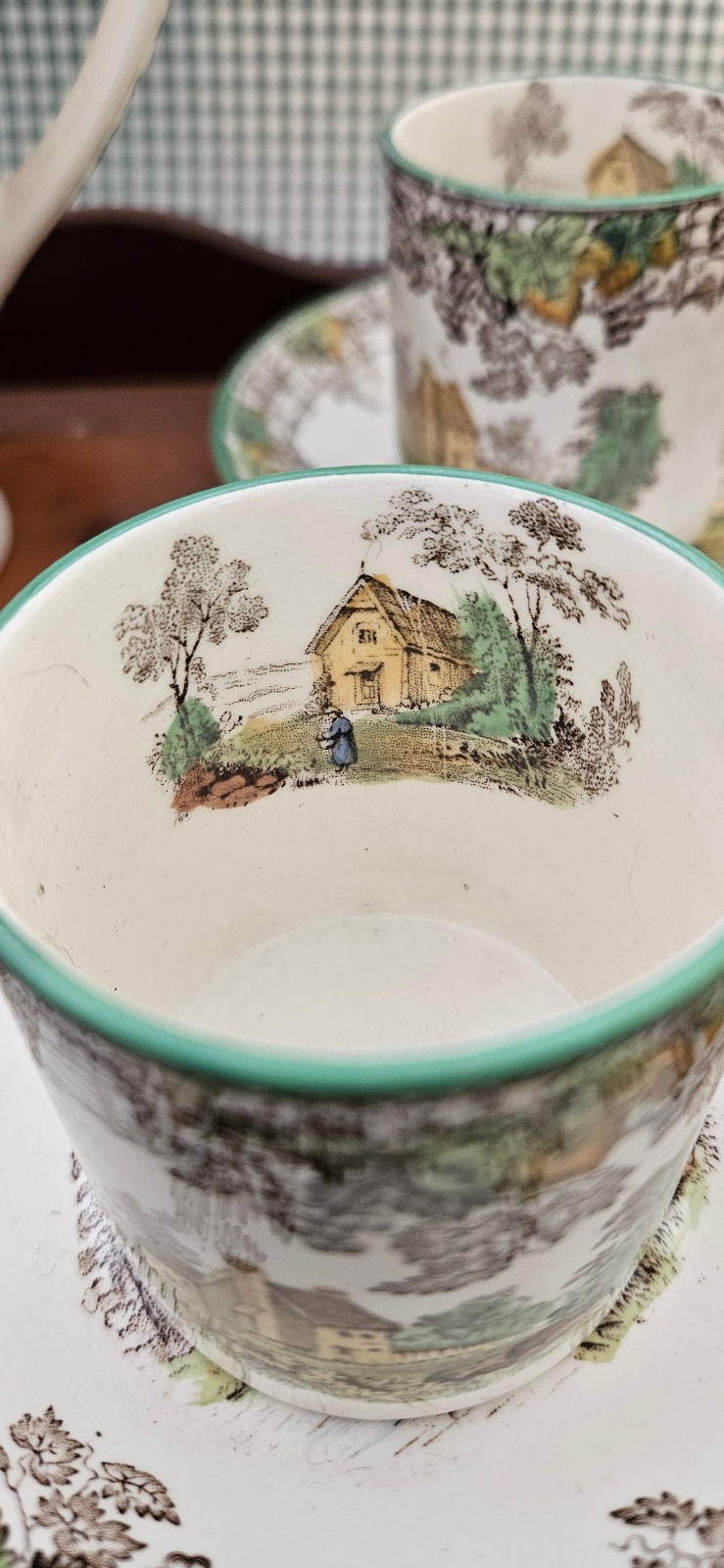 Copeland Spode-“Spodes Byron” Coffee set 12 pc