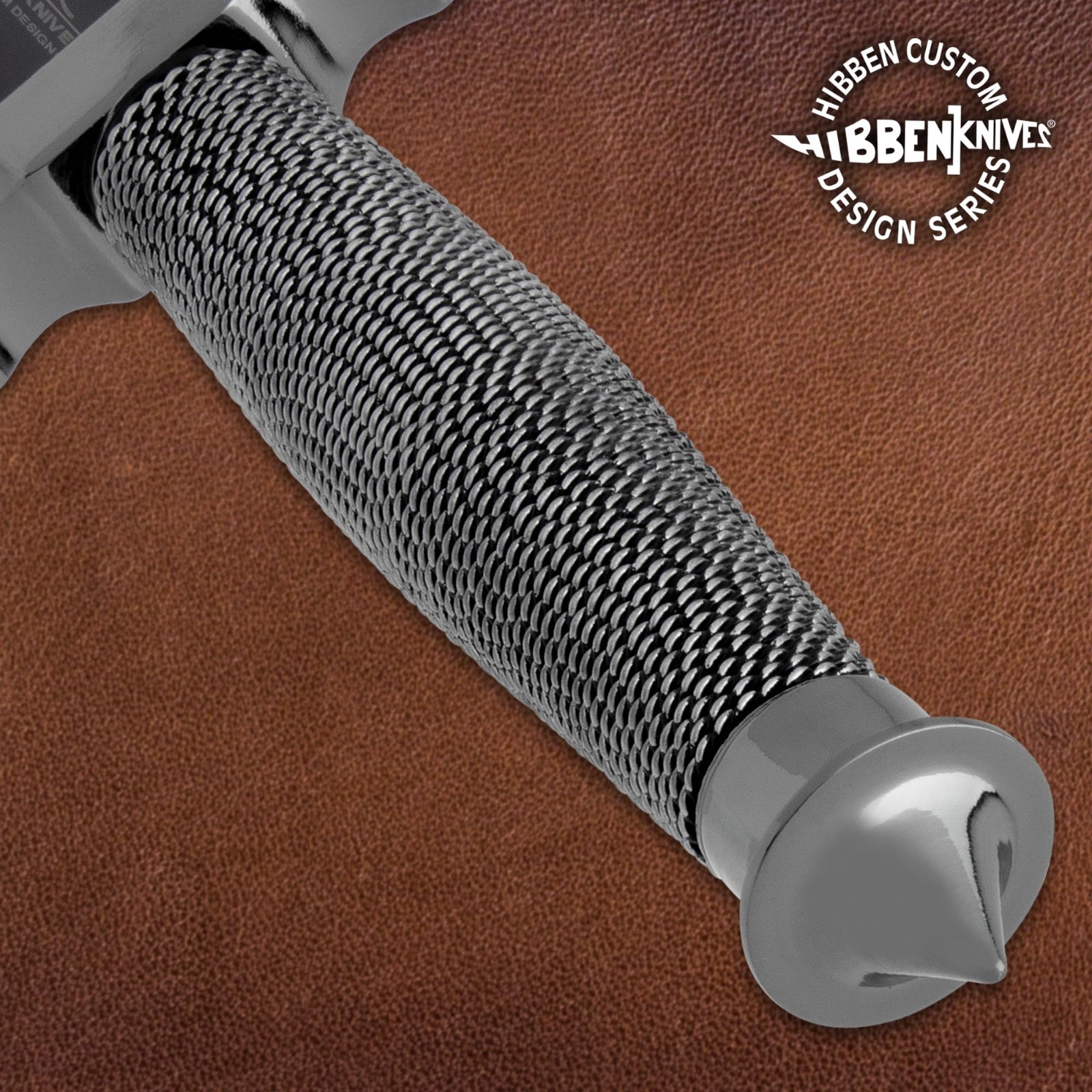 Gil Hibben Black Shadow Dagger | Leather Sheath Included | 12 3/4″ Overall