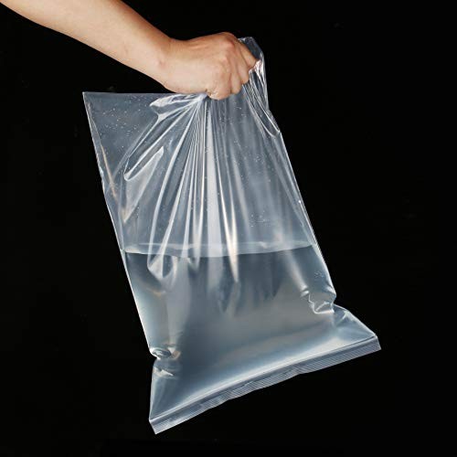 20 Pack 7″x9″ Thick 4 Mil Clear Zip Poly Bags Heavy 7″x9″
