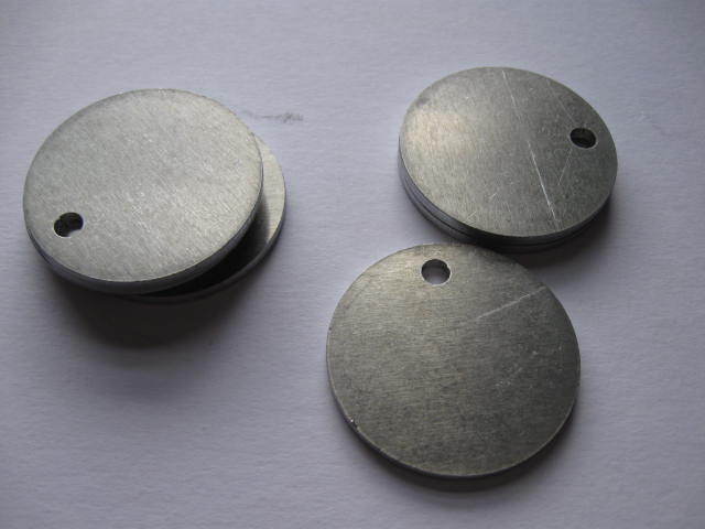 WW1 dog tag US world war 1 dog tag M1910 blank reproductions