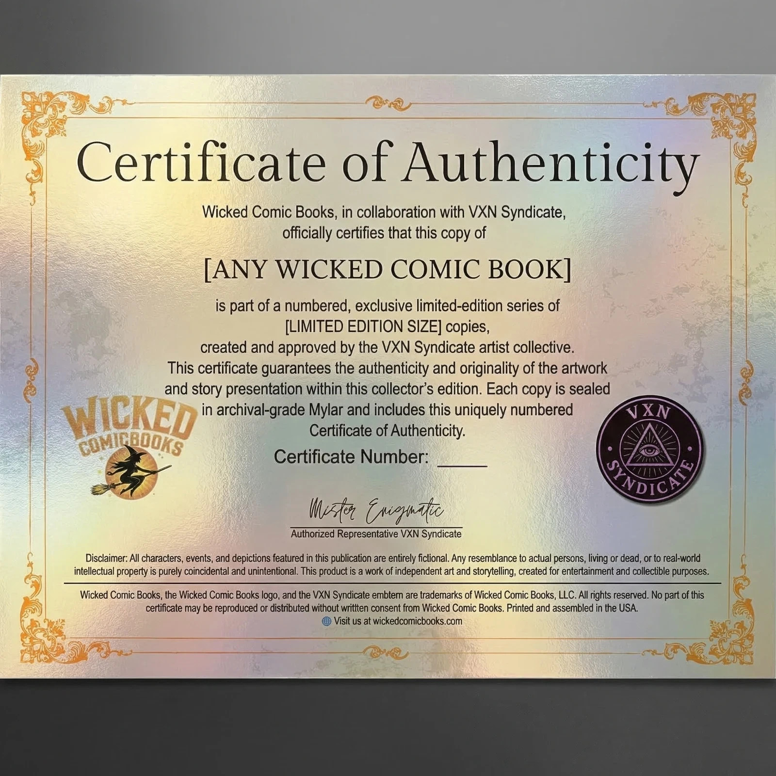 Ahsoka – Gray | Naughty Comic Edition | WCB Exclusive | 100 Copies w/COA