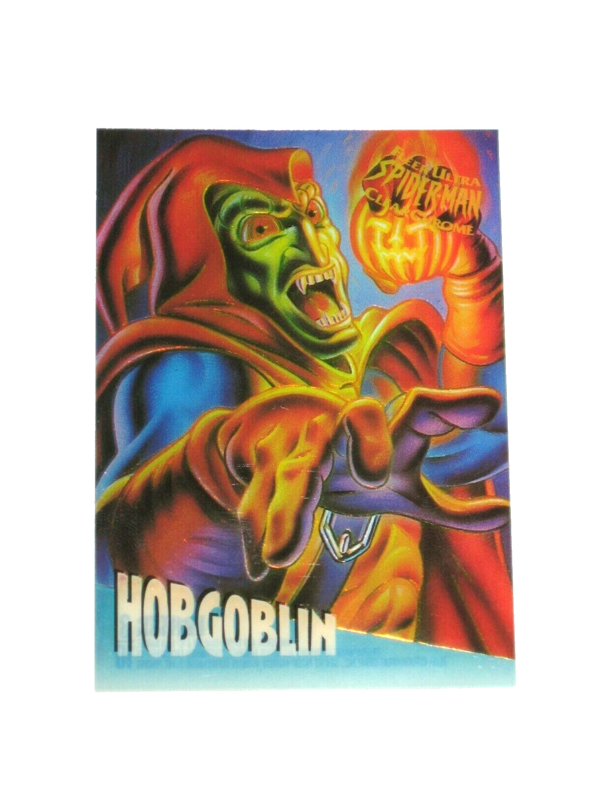 1995 Fleer ULTRA Spider-Man INSERT CLEAR CHROME 10 Card Set VENOM CLEARCHROME