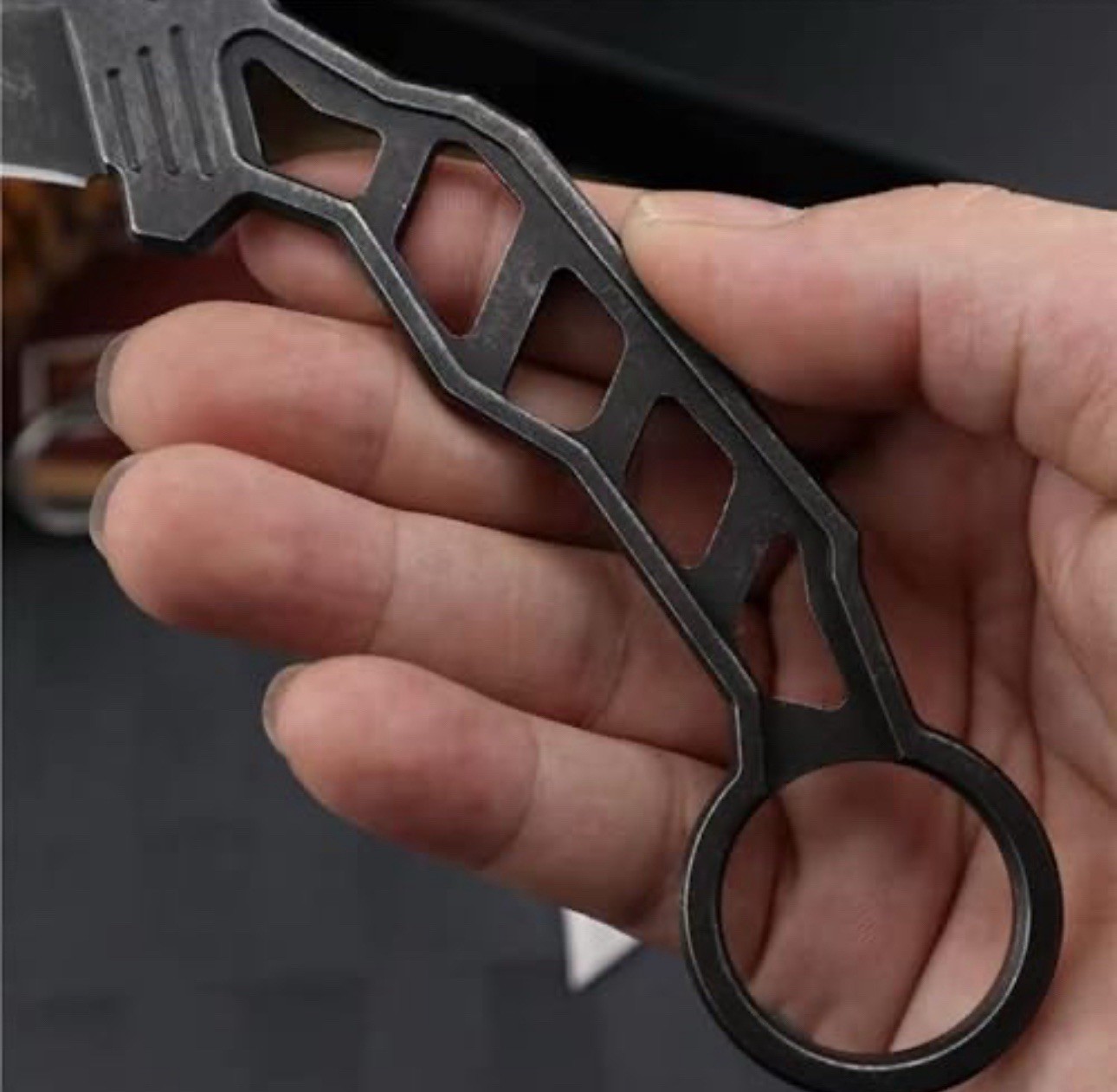 Tactical Karambit Fixed Blade Boot Knife – Self-Defense Concealable Neck Knife
