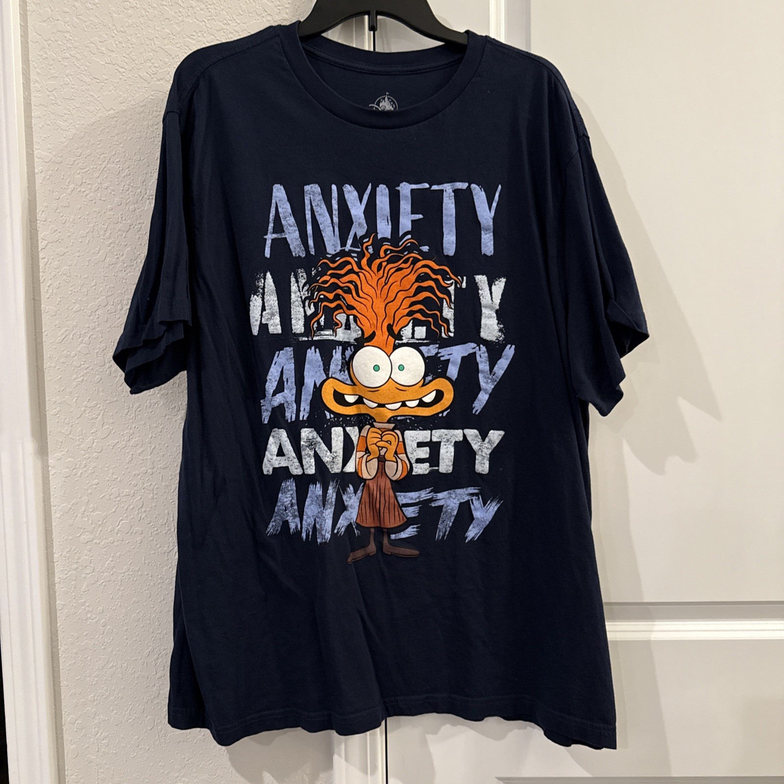 Disney Inside Out 2 Anxiety Shirt Adult 2XL New Pixar Graphic Tee