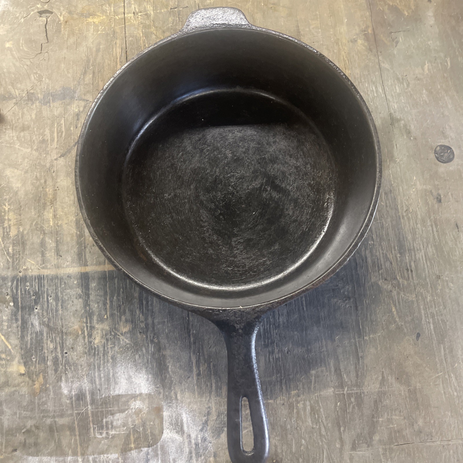 Wagner Wear Cast Iron 10 1/2 Inch Chicken Fryer Skillet Made In USA #8