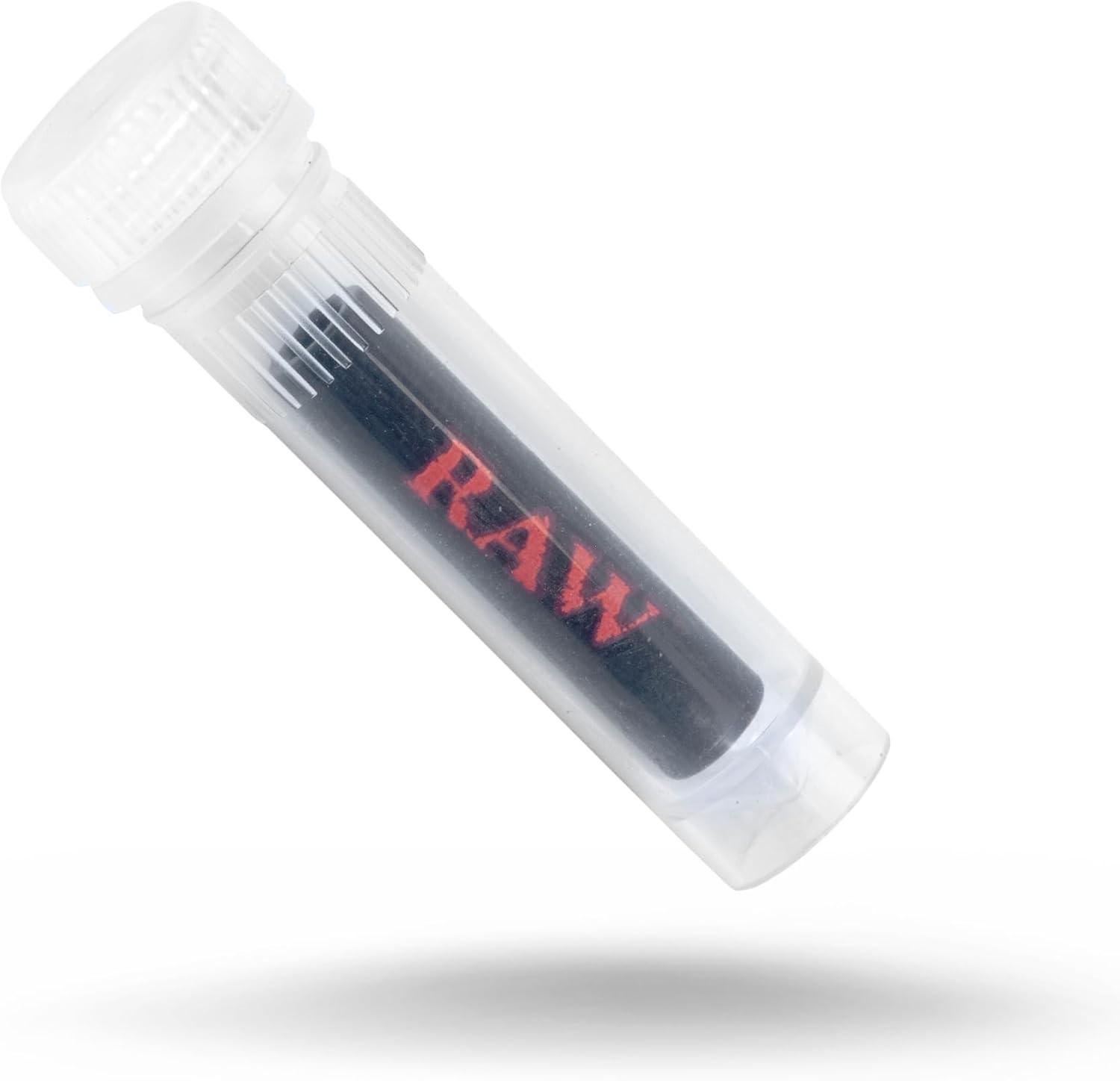 RAW Black Glass Rolling Tips | 6 Pack + Limited Edition RAW Black Keychain