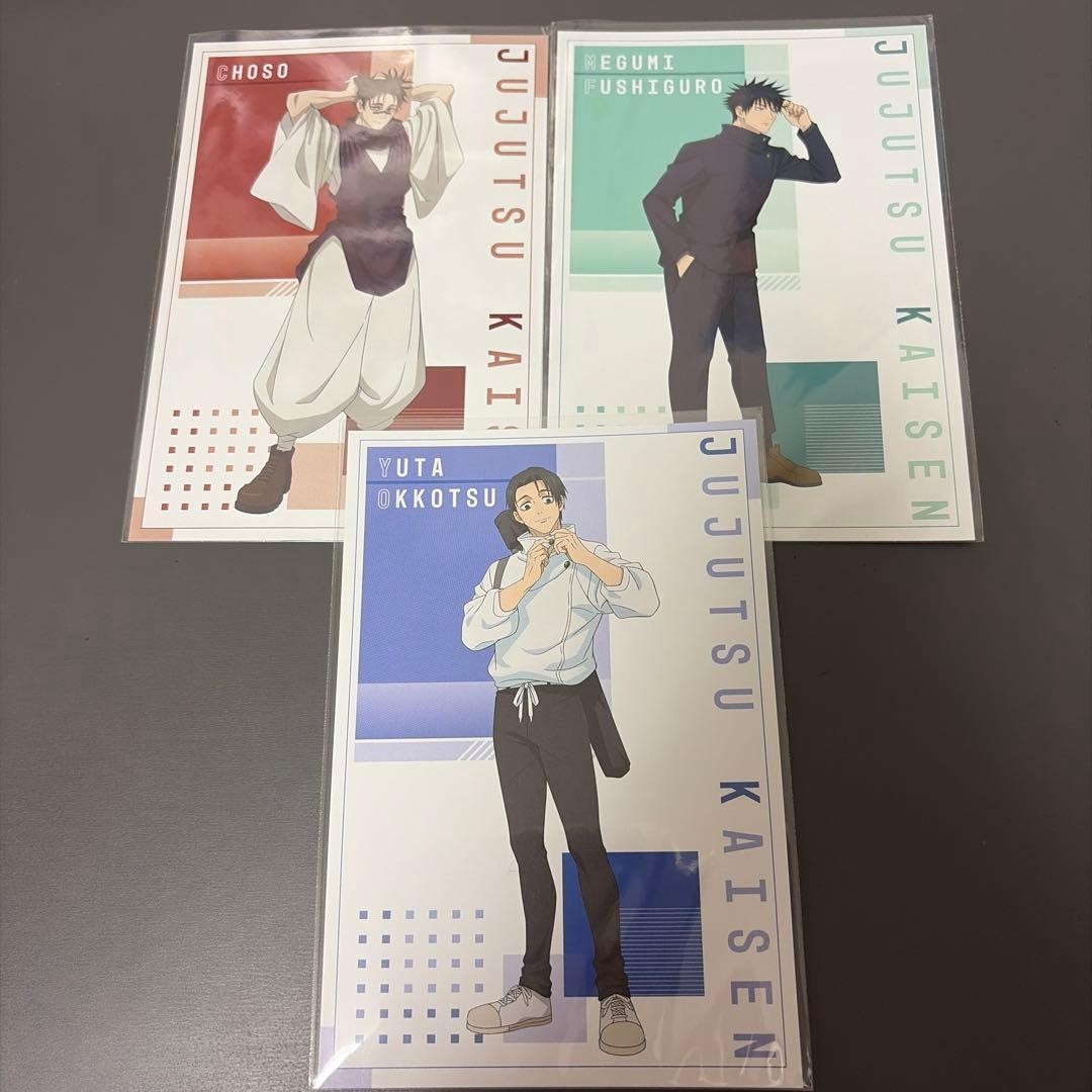 Jujutsu Kaisen Animete Fair Bonus Postcard Mahito Megumi Itadori Yuji N/A 14+