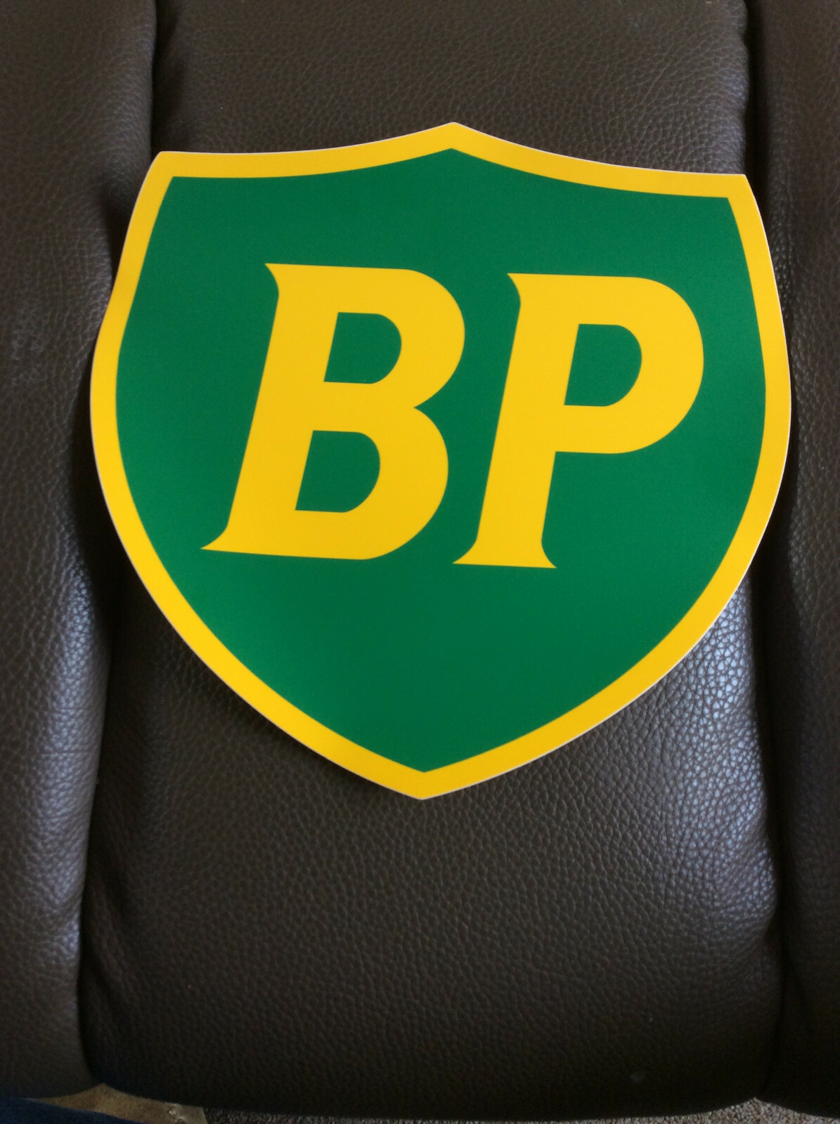 BP PAIR OF VERY LARGE 225mm DECALS