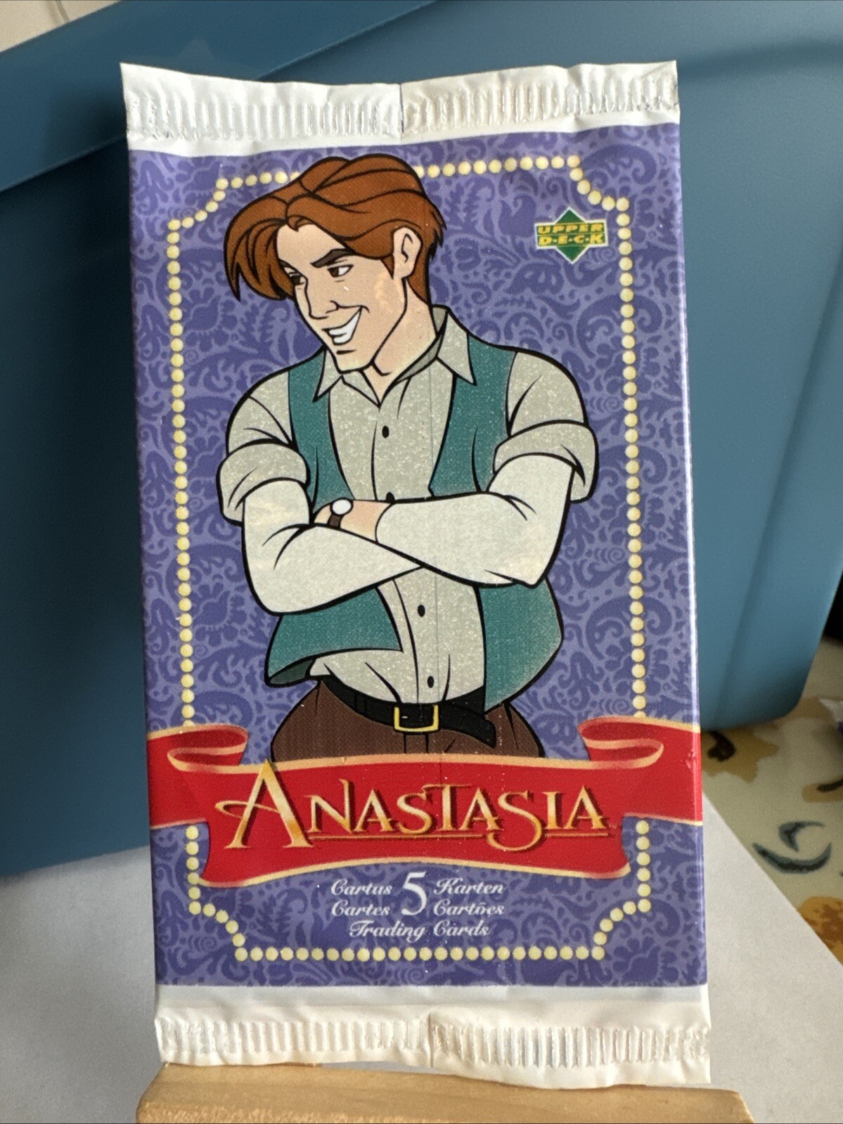 1998 Upper Deck Anastasia Sealed Trading Card Pack Dimitri Pack Art