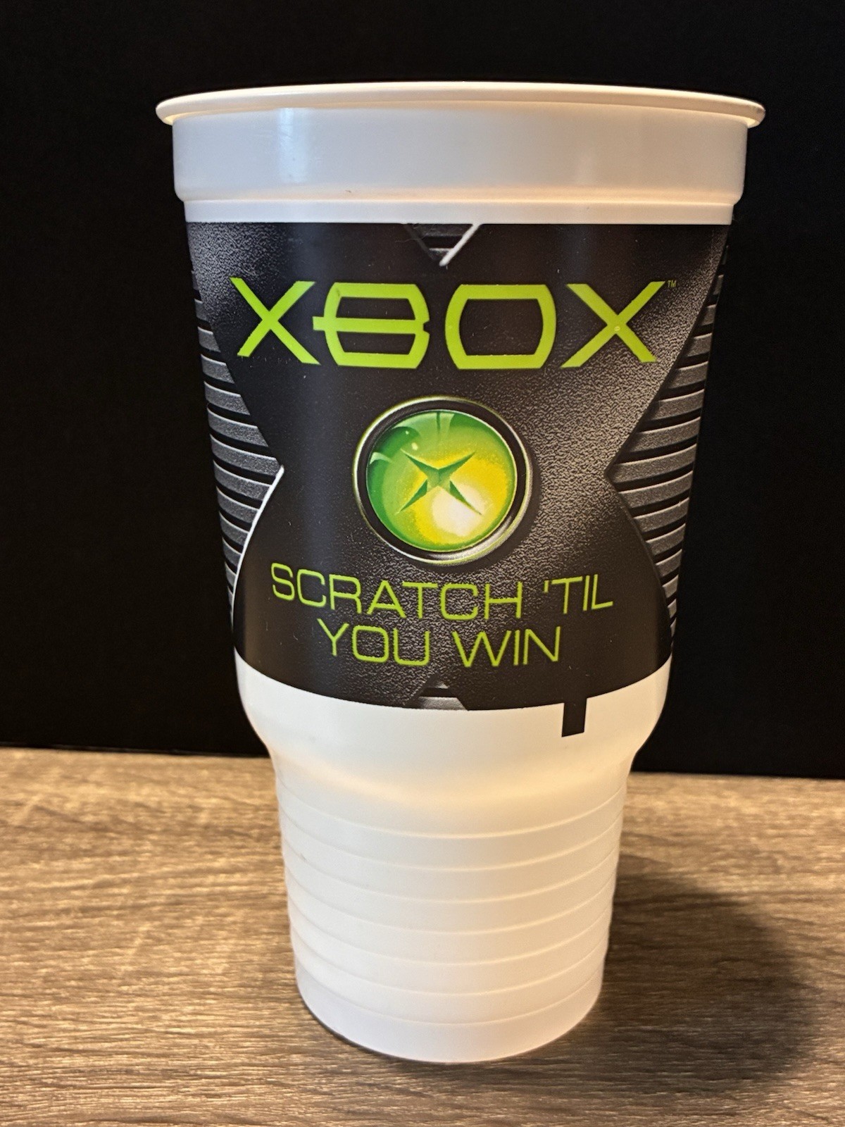 Taco Bell 2001 “Xbox Scratch ‘Til You Win” Large Plastic Pepsi Cup Video Games