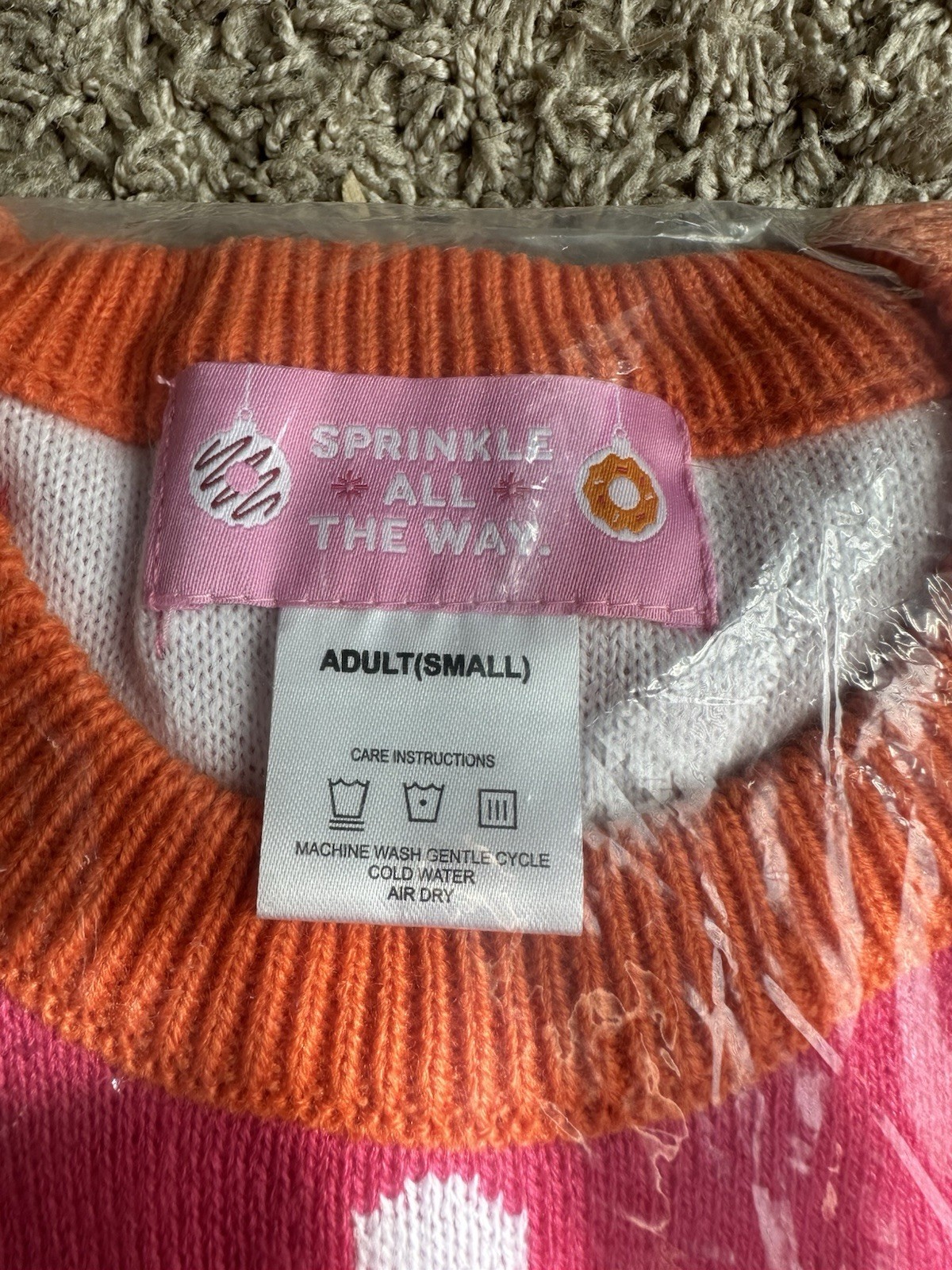 Two New Dunkin’ branded Holiday Merch collection sweaters – Adult size S & M