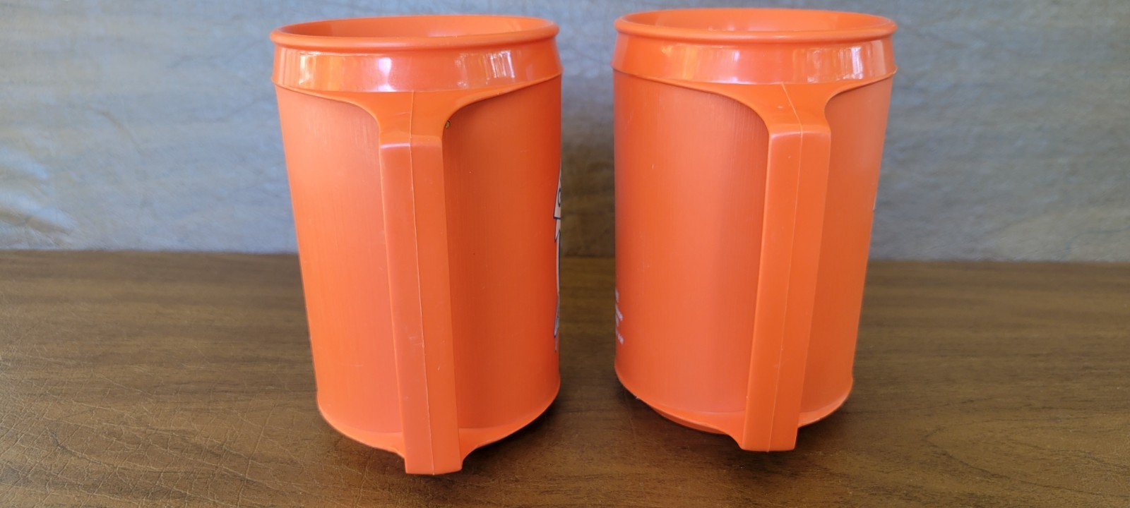 Vintage Whataburger Insulated Cups 1990 Free Coffee Advertisement Lot of 2