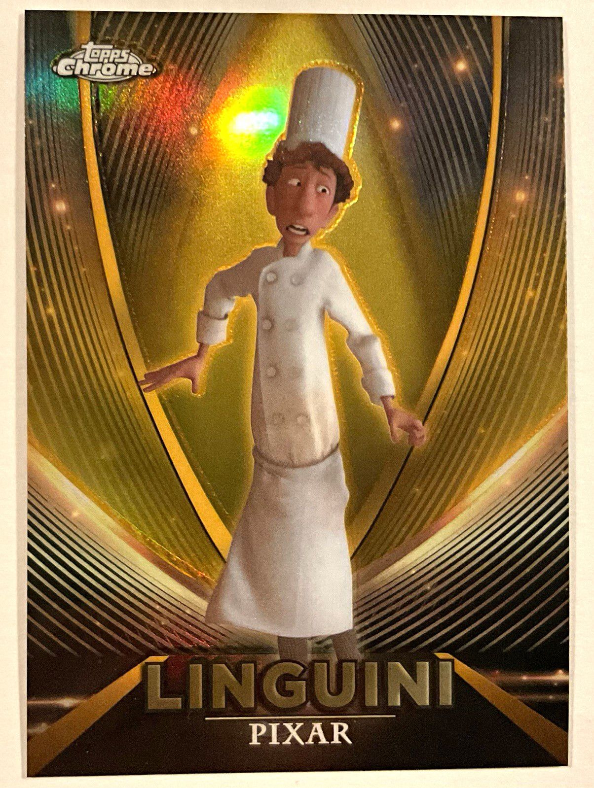 Topps Pixar Gold Ratatouille Linguini Insert #PG-6 2025