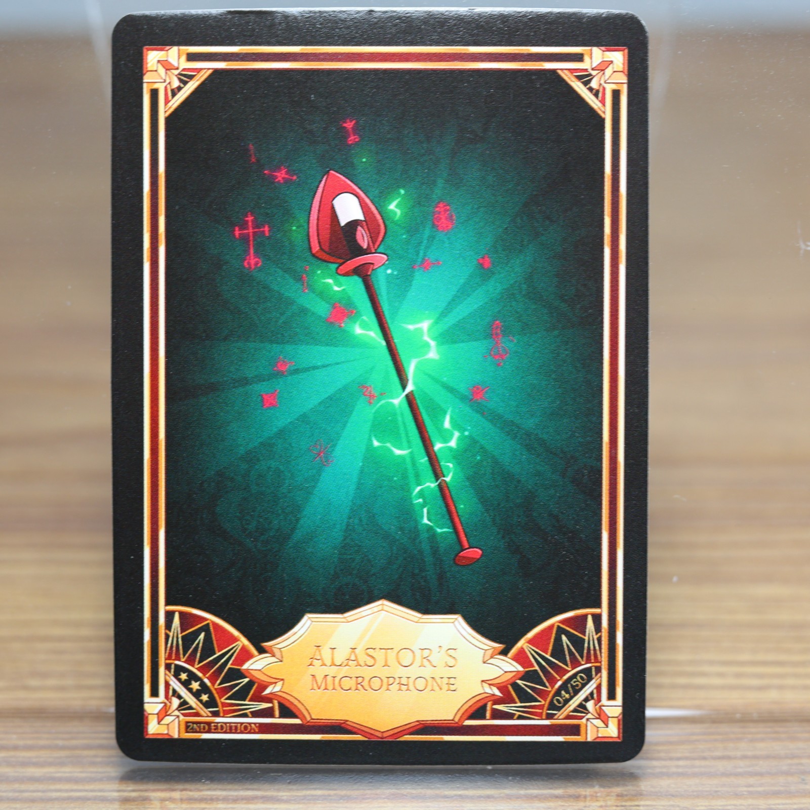 Hazbin Hotel Trading Card Alastor’s Microphone 04/50 – Season 1 2nd edition