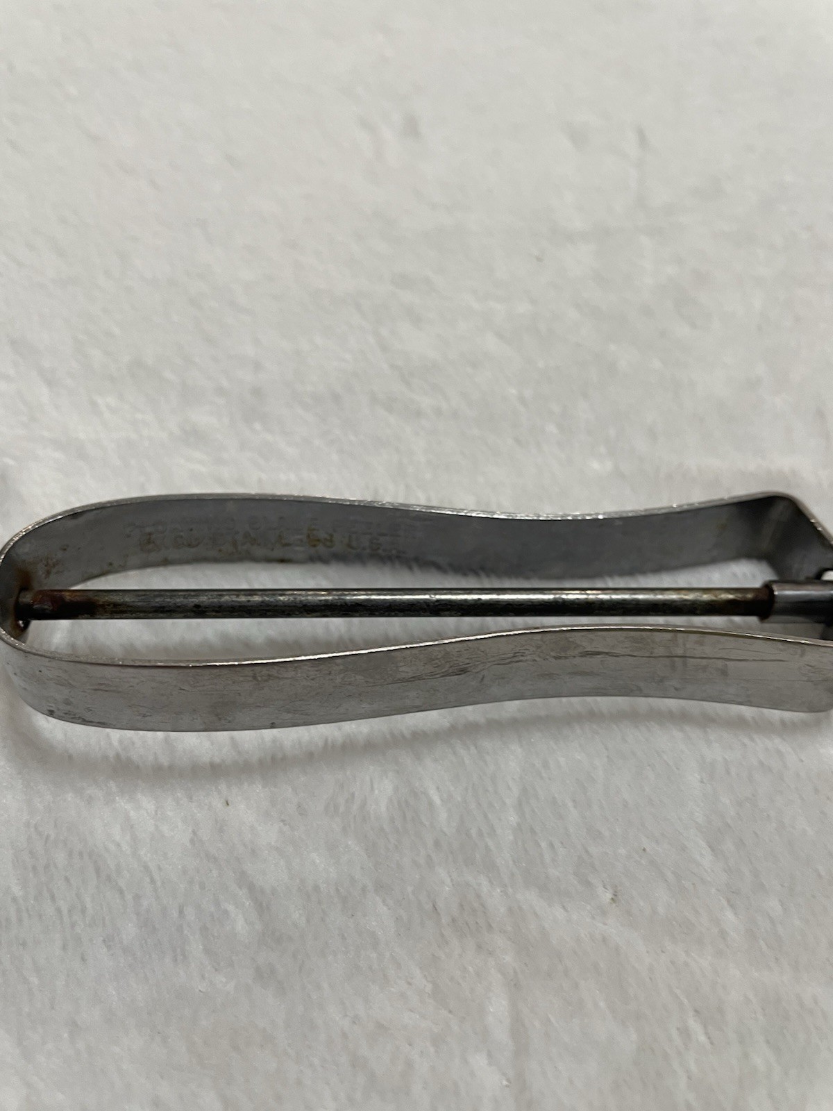 Vintage EKCO Brand Floating Blade Peeler Metal Peeler 6” Long