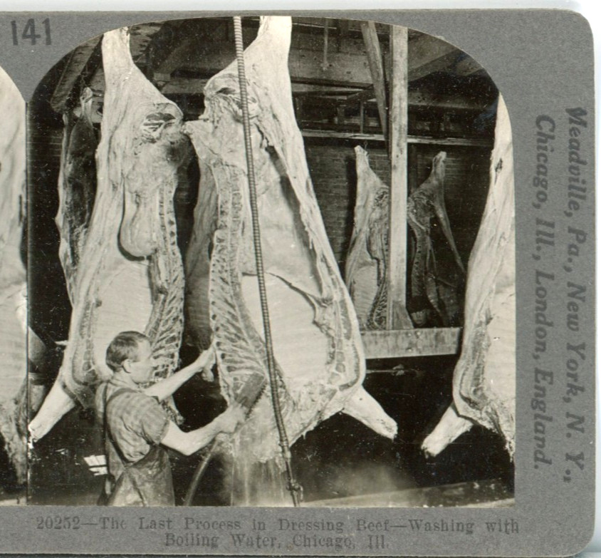 Washing With Boiling Water, Last Process–Keystone Ed. Set Stereoview #141