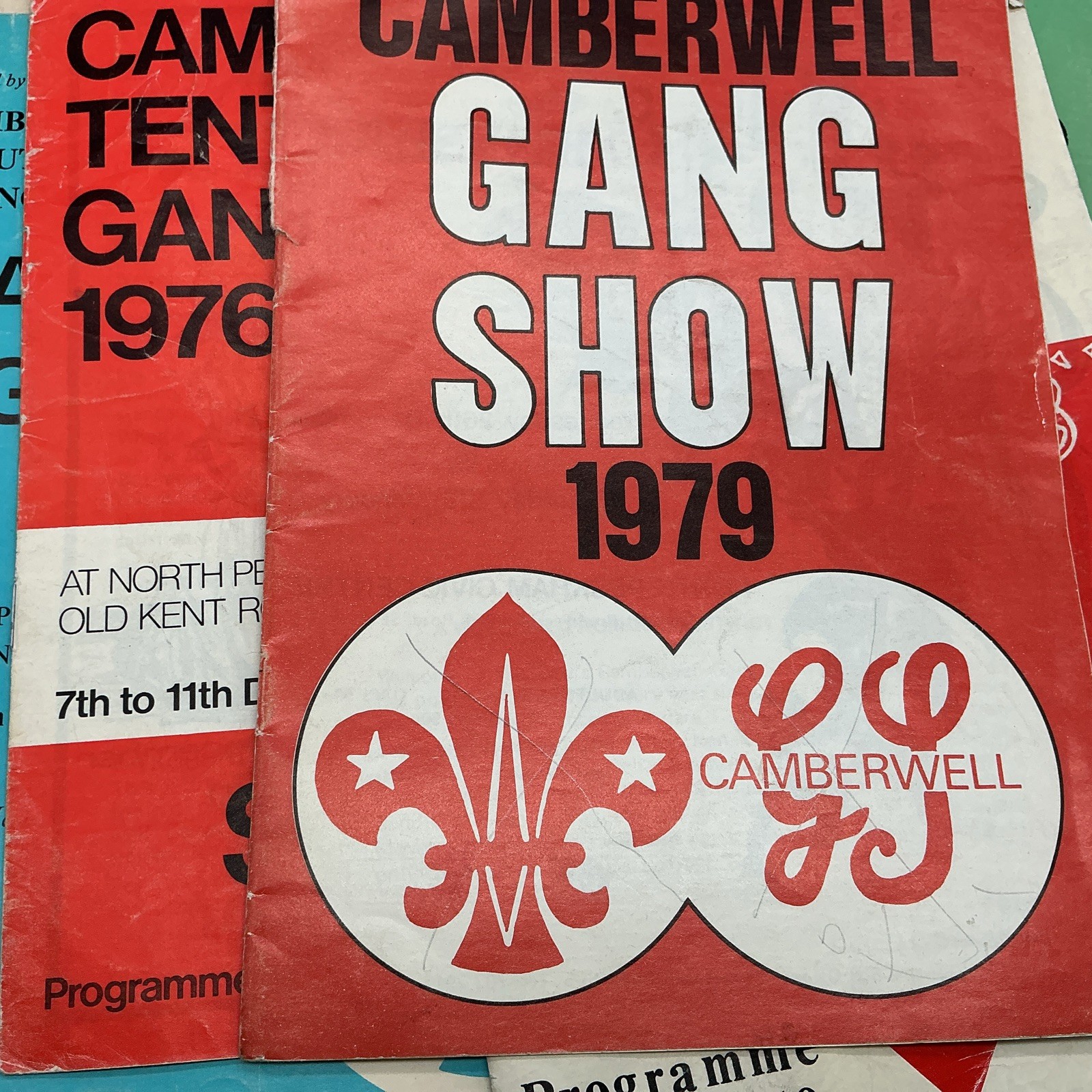 Camberwell Scouts Gang Show Programmes 7 From The 1970s