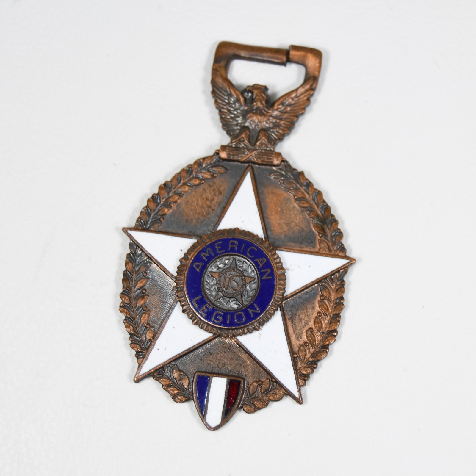 American Legion 1928 Tenth National Convention Delegate Medal San Antonio AS IS