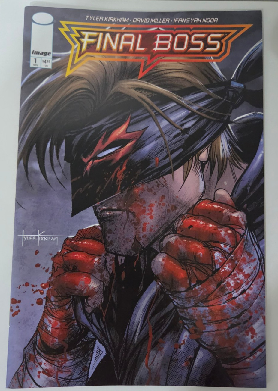 Final Boss 1 Cover A Tyler Kirkham Image Comics